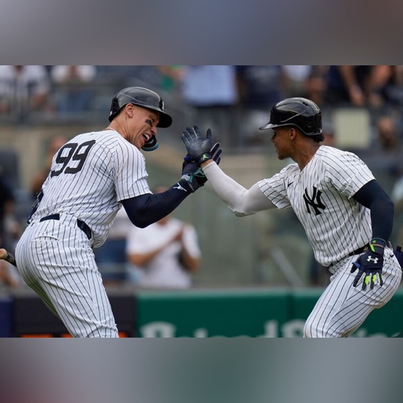 Nike Authentic New York Yankees Aaron Judge #99 Baseball Jersey Men’s Sz: L - Picture 4 of 7